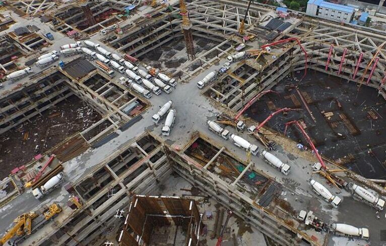 混凝土、泵車、攪拌車