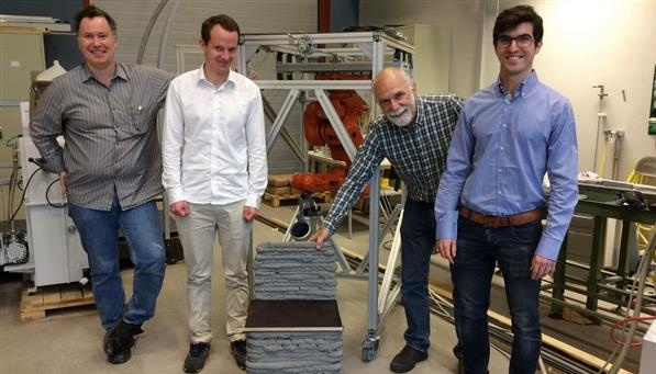 混凝土、混凝土3D打印機(jī) 、可移動混凝土3D打印機(jī) 