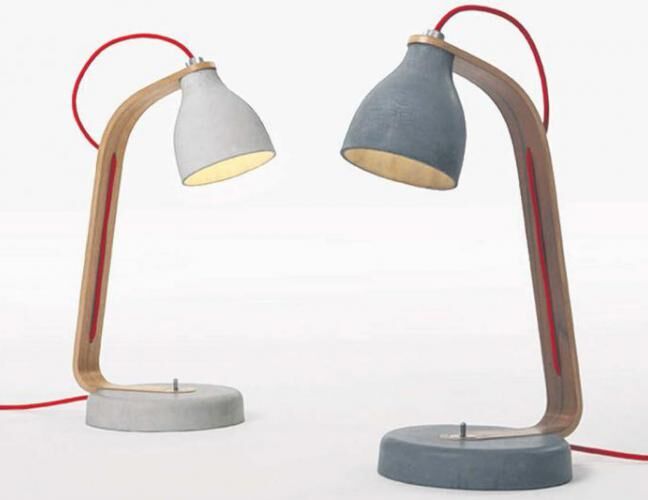 混凝土、Heavy Desk桌燈