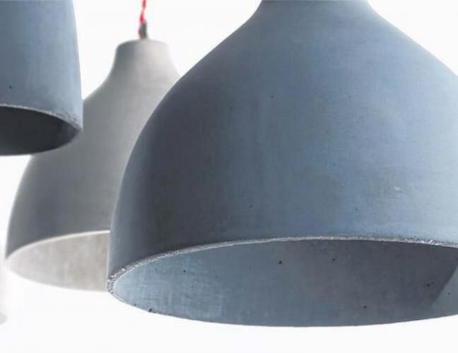 混凝土、Heavy燈罩