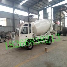  3立方混凝土攪拌車(chē) 自上料水泥攪拌車(chē)