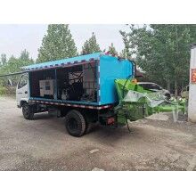  車載式雙噴頭濕噴機(jī)，車載式濕噴臺(tái)車，雙噴頭混凝土濕噴臺(tái)車
