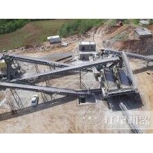 時產280噸機制砂加工現場完成批量作業(yè)ZQ90