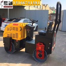 大獎(jiǎng)百分中！雙鋼輪座駕式壓路機(jī) 1噸全液壓小碾子 溝槽壓實(shí)機(jī)