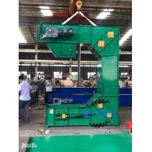 耐高溫1000°Z型提升機，全封閉，無揚塵，可實現(xiàn)多點進料